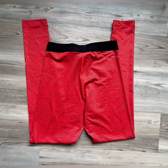 NIKE 685125 Pro Warm Snow Tight NIKE WOMEN'S  Red Black Running Tights Small S - Picture 4 of 7